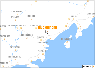 map of Huch\