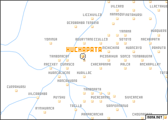 map of Huchapata