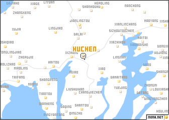 map of Huchen