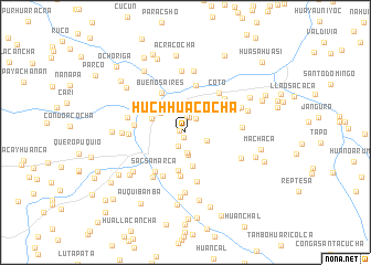 map of Huchhuacocha