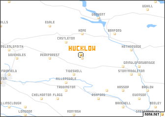 map of Hucklow