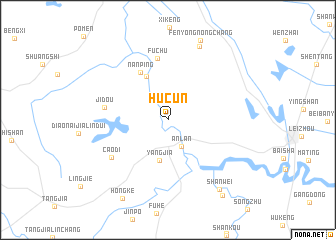 map of Hucun