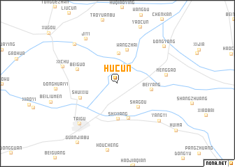 map of Hucun