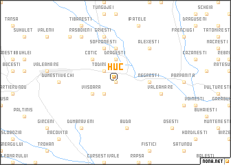 map of Huc