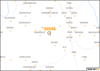 map of Hudad