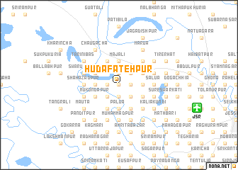 map of Huda Fatehpur