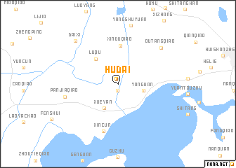 map of Hudai