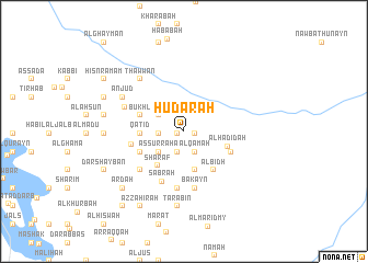 map of Hudarah