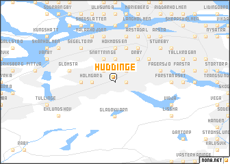 map of Huddinge