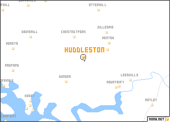 map of Huddleston
