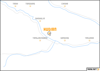 map of Hudian