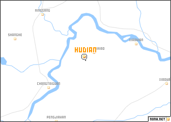 map of Hudian