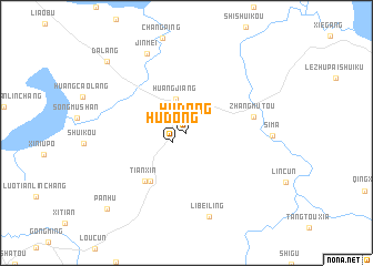 map of Hudong