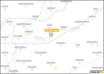 map of Hudong