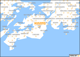 map of Hu-dong