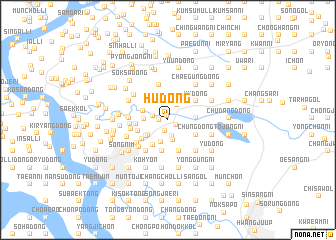 map of Hu-dong