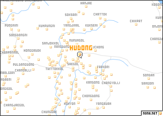 map of Hu-dong