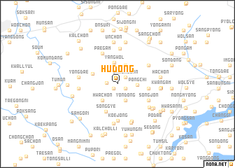 map of Hu-dong