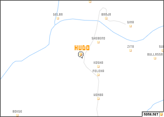 map of Hudo