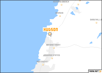 map of Hudson