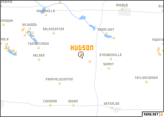 map of Hudson