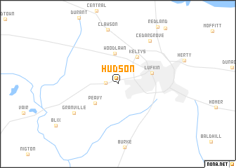 map of Hudson