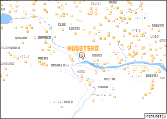 map of Hudutsko