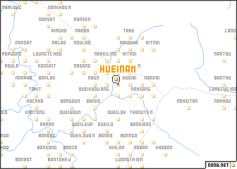 map of Huei Nam