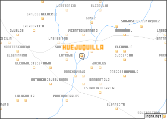 map of Huejuquilla