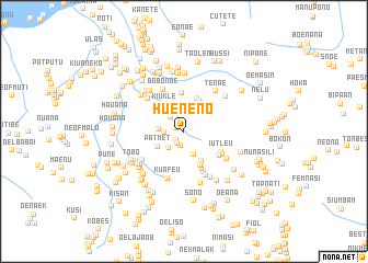 map of Hueneno