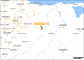 map of Huequito