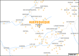 map of Huerequeque