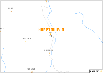 map of Huerto Viejo