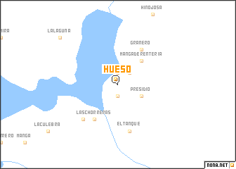 map of Hueso
