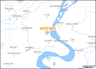 map of Huffman