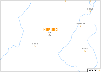 map of Hufuma