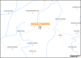 map of Hugezhuang