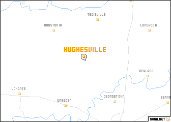 map of Hughesville