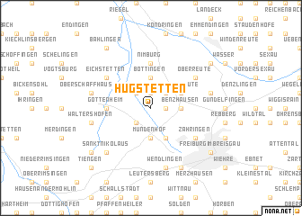 map of Hugstetten