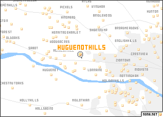 map of Huguenot Hills