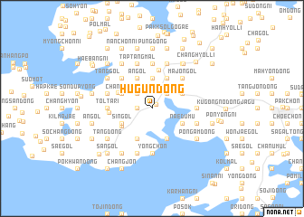 map of Hŭgun-dong