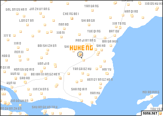 map of Huheng