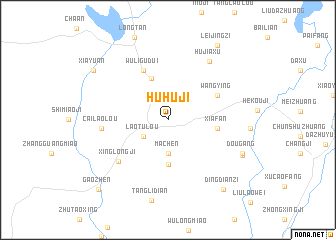 map of Huhuji