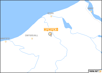 map of Huhuka