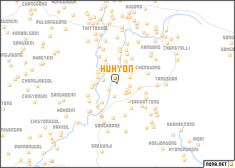 map of Huhyŏn