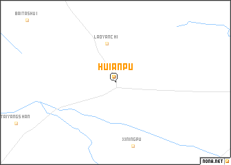 map of Hui\