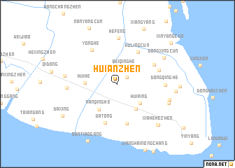 map of Hui\