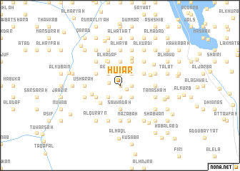 map of Huiar
