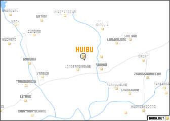 map of Huibu