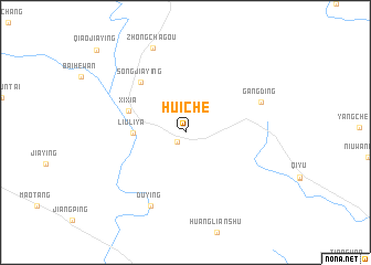 map of Huiche